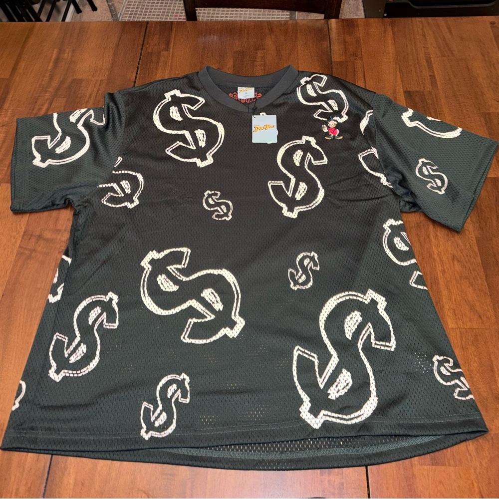 Duck Tales Scrooge McDuck Jersey Dark Green 2XL
